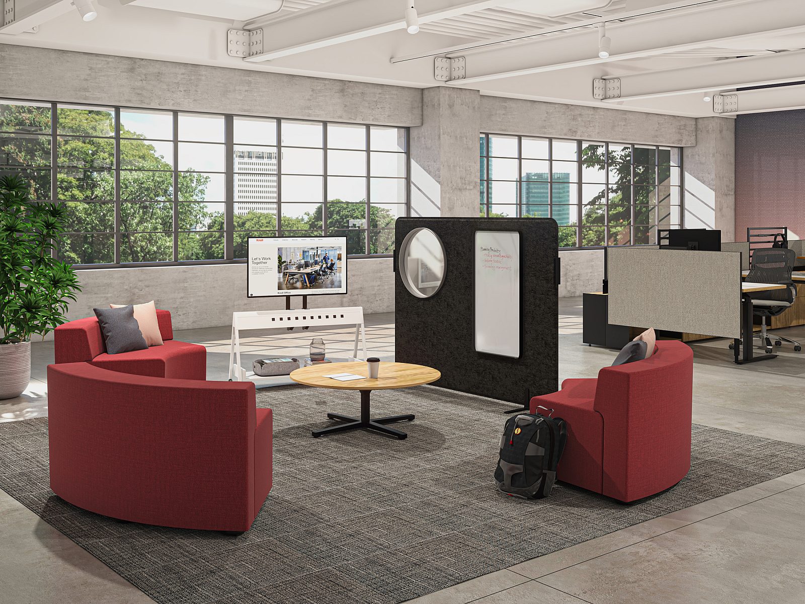Millington Lockwood | Inlet Screens by Knoll